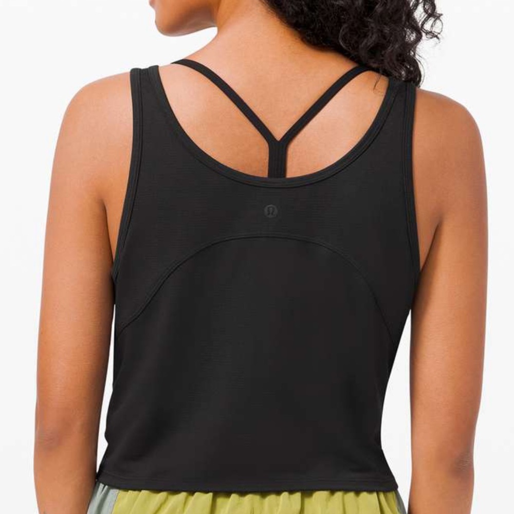 NWT Lululemon Cropped Henley Tank Top